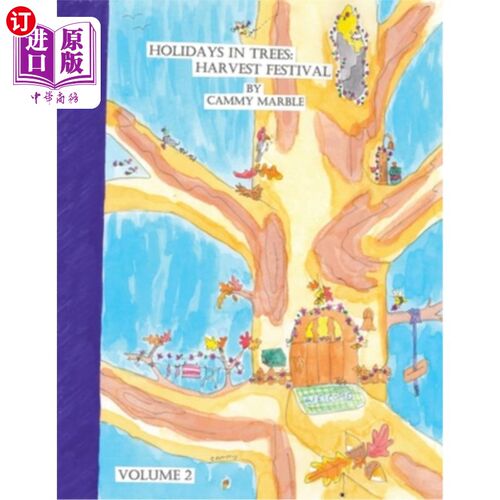 海外直订Holidays in Trees: Harvest Festival 树木中的节日:收获节
