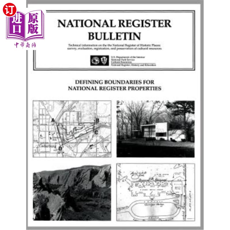 海外直订Defining Boundaries for National Register Properties 确定国家注册财产的边界