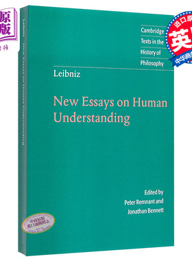 预售 Leibniz: New Essays on Human Understanding 英文原版 莱布尼茨：人类理智新论 G. W. Leibniz【中商原版】