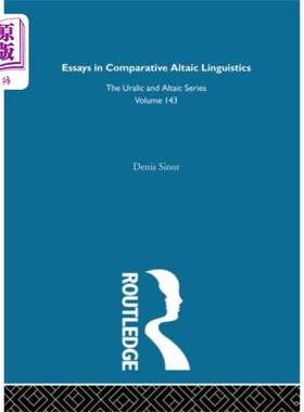 海外直订Essays in Comparative Altaic Linguistics 比较阿尔泰语言学文集