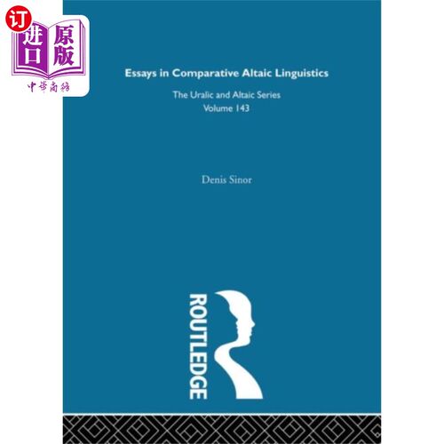 海外直订Essays in Comparative Altaic Linguistics 比较阿尔泰语言学文集