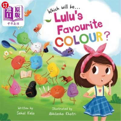 海外直订Lulu's Favourite Colour: Illustrated and Informative Book about Colors for child 露露最喜欢的颜色:适合2-6岁
