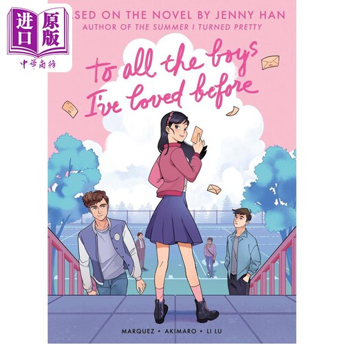 致所有我曾爱过的男孩漫画版 英文原版 To All the Boys I've Loved Before Jenny Han 可搭我变美的那夏天美夏原著