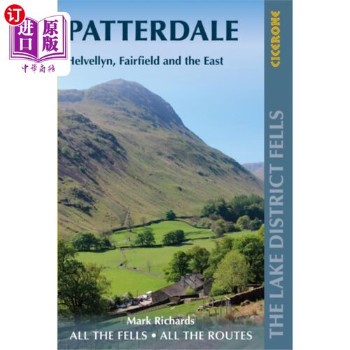 海外直订Walking the Lake District Fells - Patterdale 漫步湖区丘陵-帕特代尔