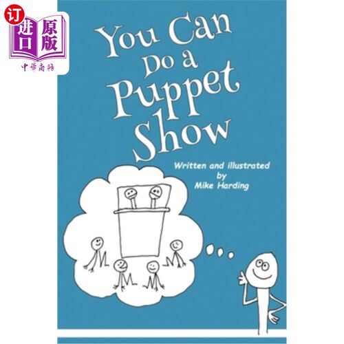 海外直订You Can Do a Puppet Show 你可以表演木偶戏