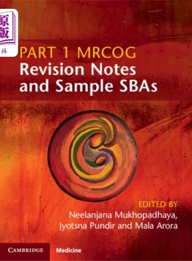 海外直订Part 1 MRCOG Revision Notes and Sample SBAs 第1部分MRCOG修订说明和样本SBAs