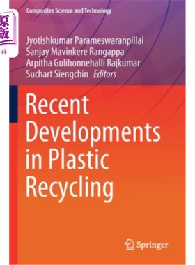 海外直订Recent Developments in Plastic Recycling 塑料回收的最新发展