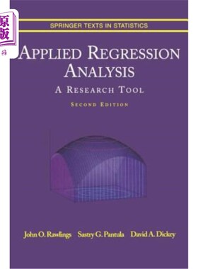 海外直订Applied Regression Analysis: A Research Tool 应用回归分析：一种研究工具