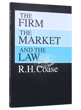 企业 市场与法律 RH Coase 英文原版 Firm the Market and the Law【中商原版】罗纳德 哈里 科斯 制度经济学