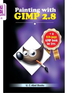海外直订Painting with GIMP 用GIMP绘画