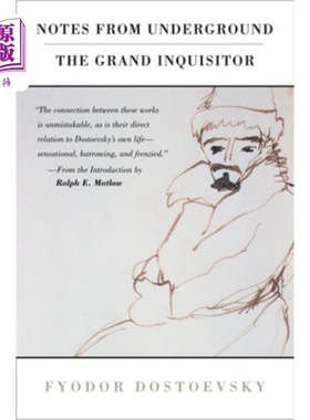 海外直订Notes from Underground and the Grand Inquisitor 《地下》和《大检察官》的笔记