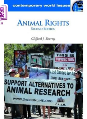 海外直订Animal Rights: A Reference Handbook, 2nd Edition 动物权利：参考手册，第2版