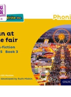 海外直订Read Write Inc. Phonics: Yellow Set 5 Non-fictio... Read Write公司自然拼读:黄色5集非小说3乐趣在博览会