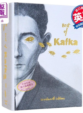 经典小说收藏版系列 卡夫卡精选 24年新出版 Wordsworth Collectors Best of Kafka 英文原版 变形记作者 审判 城堡【中商原?