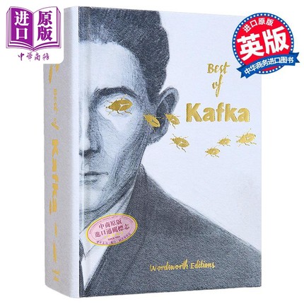 经典小说收藏版系列 卡夫卡精选 24年新出版 Wordsworth Collectors Best of Kafka 英文原版 变形记作者 审判 城堡【中商原?