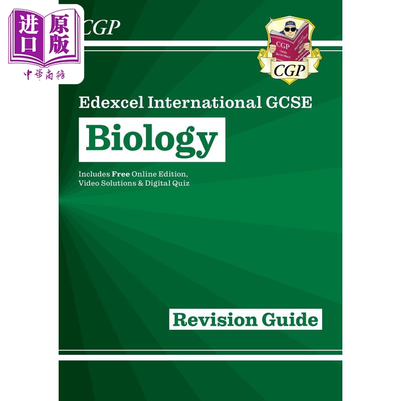 预售 New Pearson Edexcel IGCSE Biology Revision Guide Including Online Edition Videos & Quizzes 【中商原版】