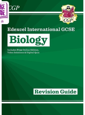New Pearson Edexcel IGCSE Biology Revision Guide Including Online Edition Videos & Quizzes 【中商原版】