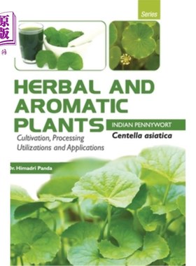 海外直订HERBAL AND AROMATIC PLANTS - Centella asiatica (INDIAN PENNYWORT) 草本植物和芳香植物-积雪草(印度洲草)
