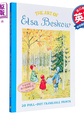 The Art of Elsa Beskow 进口艺术 瑞典插画师艾莎贝斯蔻插画艺术【中商原版】