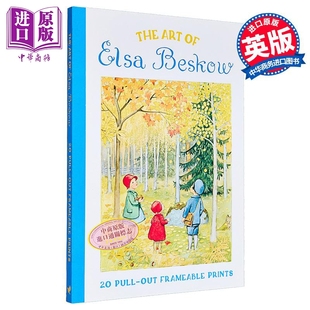 Elsa Beskow 进口艺术 The 中商原版 瑞典插画师艾莎贝斯蔻插画艺术 Art