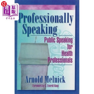 海外直订Professionally Speaking 从专业角度来说