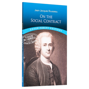 【中商原版】卢梭：社会契约论 英文原版 On the Social Contract Jean-Jacques Rousseau 政治哲学