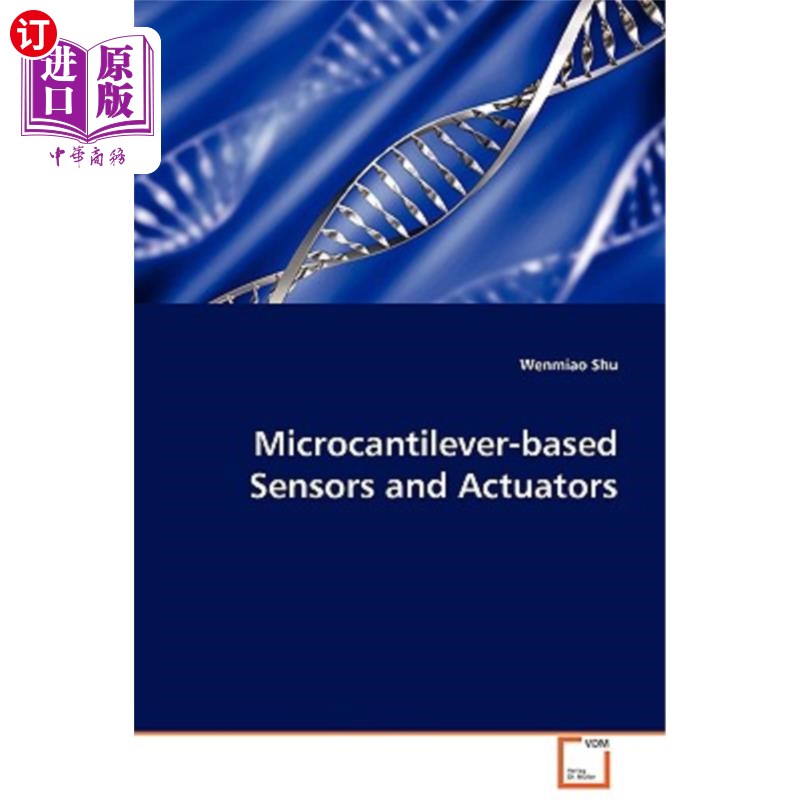 海外直订Microcantilever-based Sensors and Actuators 基于微悬臂梁的传感器和执行器