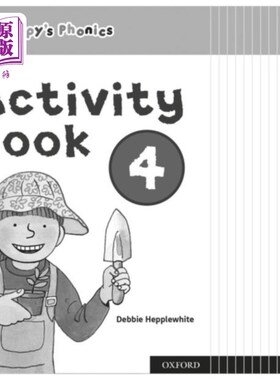海外直订Oxford Reading Tree: Floppy's Phonics: Activity Book 4 Class Pack of 15 牛津阅读树：Floppy的语音：活动书4每