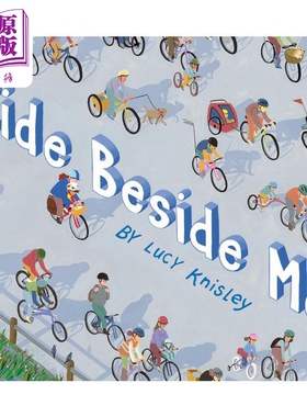 预售 骑着自行车 Lucy Knisley Ride Beside Me 英文原版 儿童绘本 图画故事书 精装精品绘本 进口儿童读物 3-6岁【中商原版】