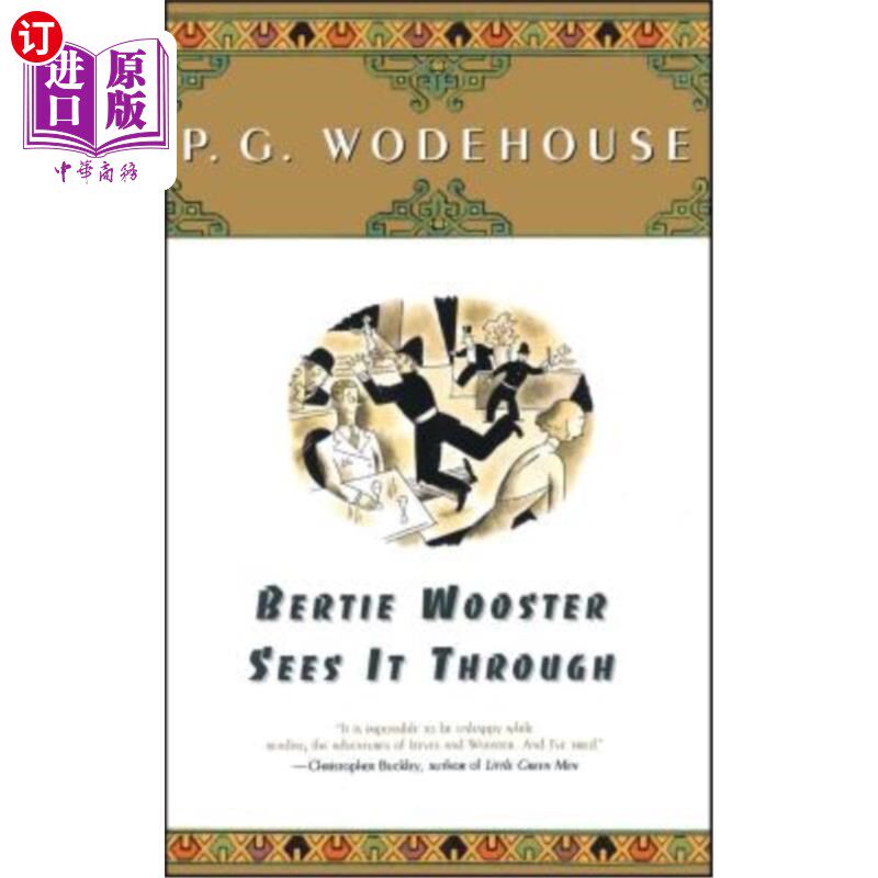 海外直订Bertie Wooster Sees It Through Bertie Wooster看穿了它
