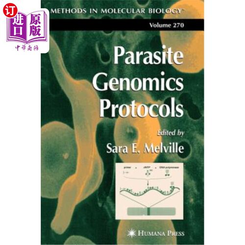 海外直订医药图书Parasite Genomics Protocols 寄生虫基因组学协议