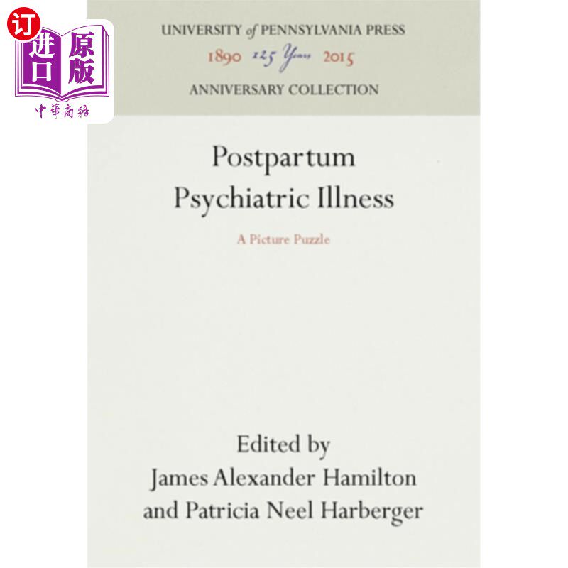 海外直订医药图书Postpartum Psychiatric Illness 产后精神疾病