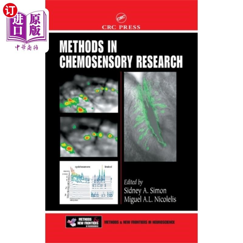 海外直订医药图书Methods in Chemosensory Research 化学感觉研究方法