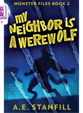 海外直订My Neighbor Is A Werewolf: Large Print Edition 我的邻居是狼人:大型印刷版