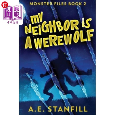 海外直订My Neighbor Is A Werewolf: Large Print Edition 我的邻居是狼人:大型印刷版