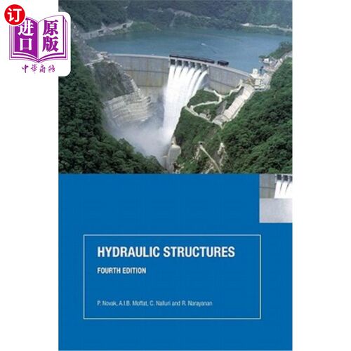 海外直订Hydraulic Structures 水工建筑物