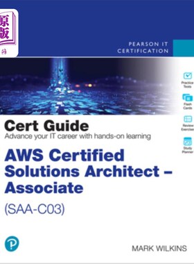 海外直订AWS Certified Solutions Architect - Associate (Saa-C03) Cert Guide Aws认证解决方案架构师-助理(Saa-C03)证书