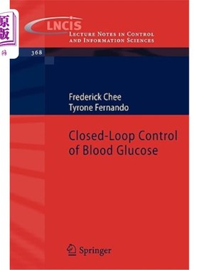 海外直订Closed-Loop Control of Blood Glucose 血糖闭环控制