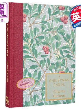经典小说传承典藏系列 圣诞颂歌 A Christmas Carol Heritage Collection 英文原版 查尔斯狄更斯 Charles Dickens【中商原版