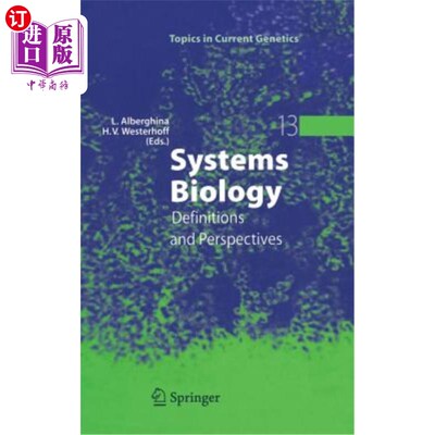海外直订Systems Biology: Definitions and Perspectives 系统生物学：定义与展望