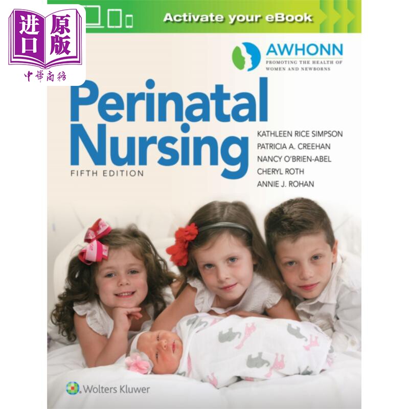 现货 AWHONN产期护理 第5版 英文原版 AWHONNs Perinatal Nursing Revised Reprint【中商原版】