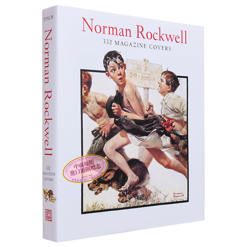 Norman Rockwell: 332 Magazine Covers 进口艺术 诺曼洛克威尔：332 期杂志封面【中商原版】