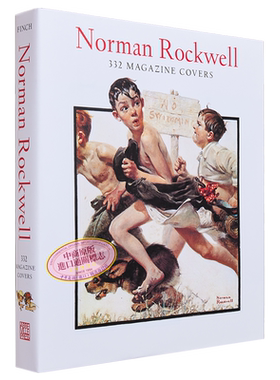 Norman Rockwell: 332 Magazine Covers 进口艺术 诺曼洛克威尔：332 期杂志封面【中商原版】
