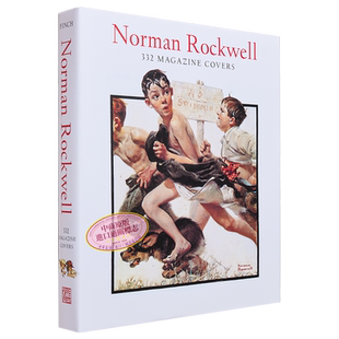 预售 Norman Rockwell: 332 Magazine Covers 进口艺术 诺曼洛克威尔：332 期杂志封面【中商原版】