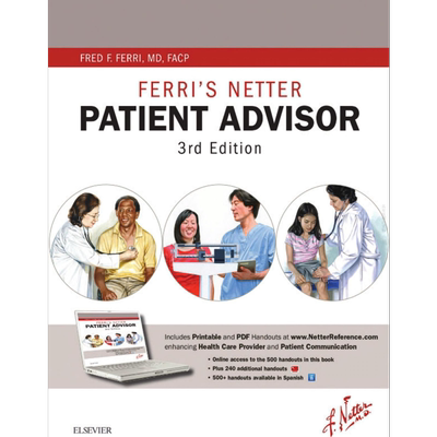 现货 Ferri 奈特病人顾问 第3版 Ferri s Netter Patient Advisor 英文原版 Fred F Ferri【中商原版】Elsevier