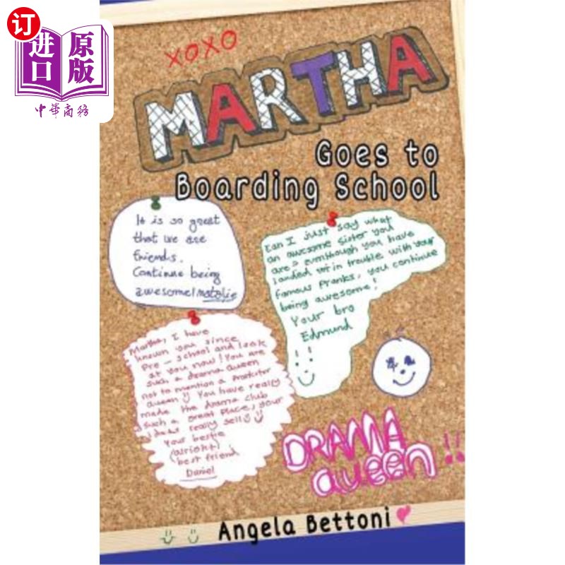 海外直订Martha goes to boarding school 玛莎上寄宿学校
