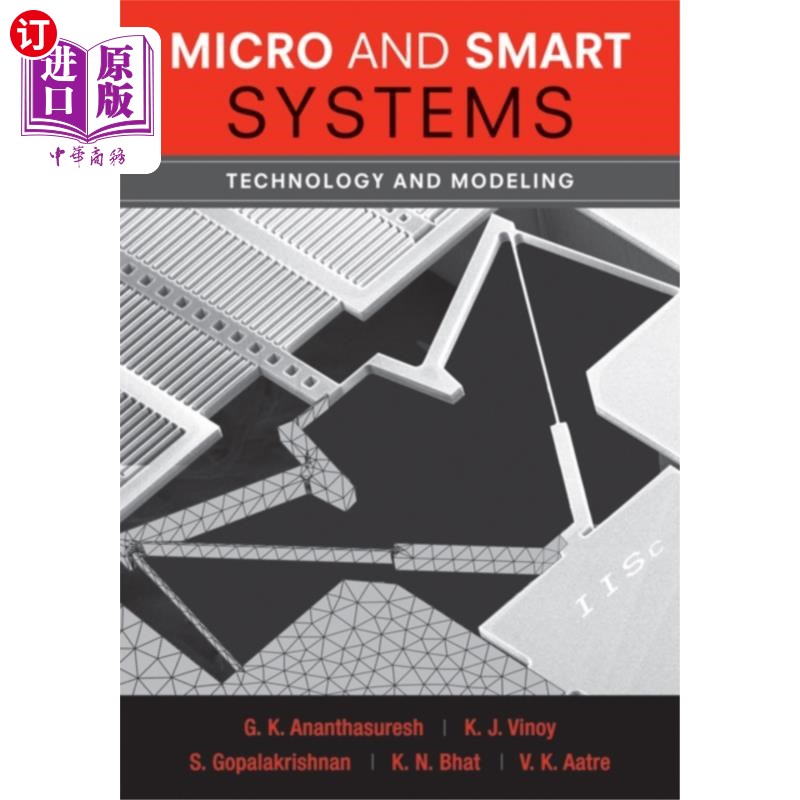 海外直订Micro and Smart Systems - Technology and Modelin... 微型和智能系统-技术和建模(WSE)