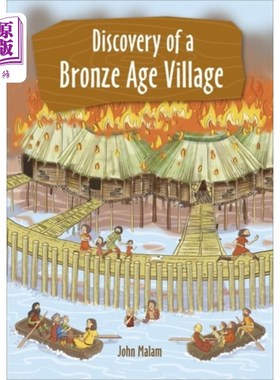 海外直订Reading Planet KS2 - Discovery of a Bronze Age V... 阅读行星KS2 -发现青铜时代的村庄- 5级:火星/灰色地带