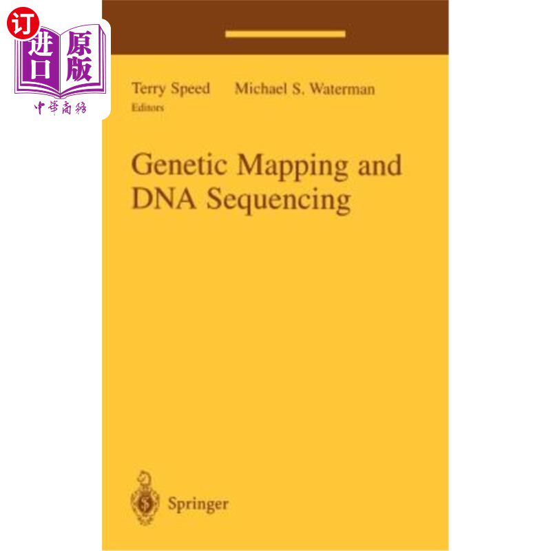 海外直订Genetic Mapping and DNA Sequencing 基因定位和DNA测序