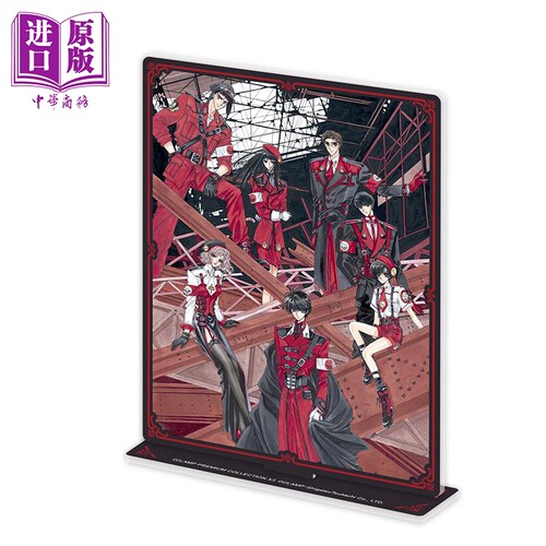 动漫周边 CLAMP-X战记 原作 加购特典-压克力立牌A CLAMP 台版动漫周边 台湾角川出版【中商原版】